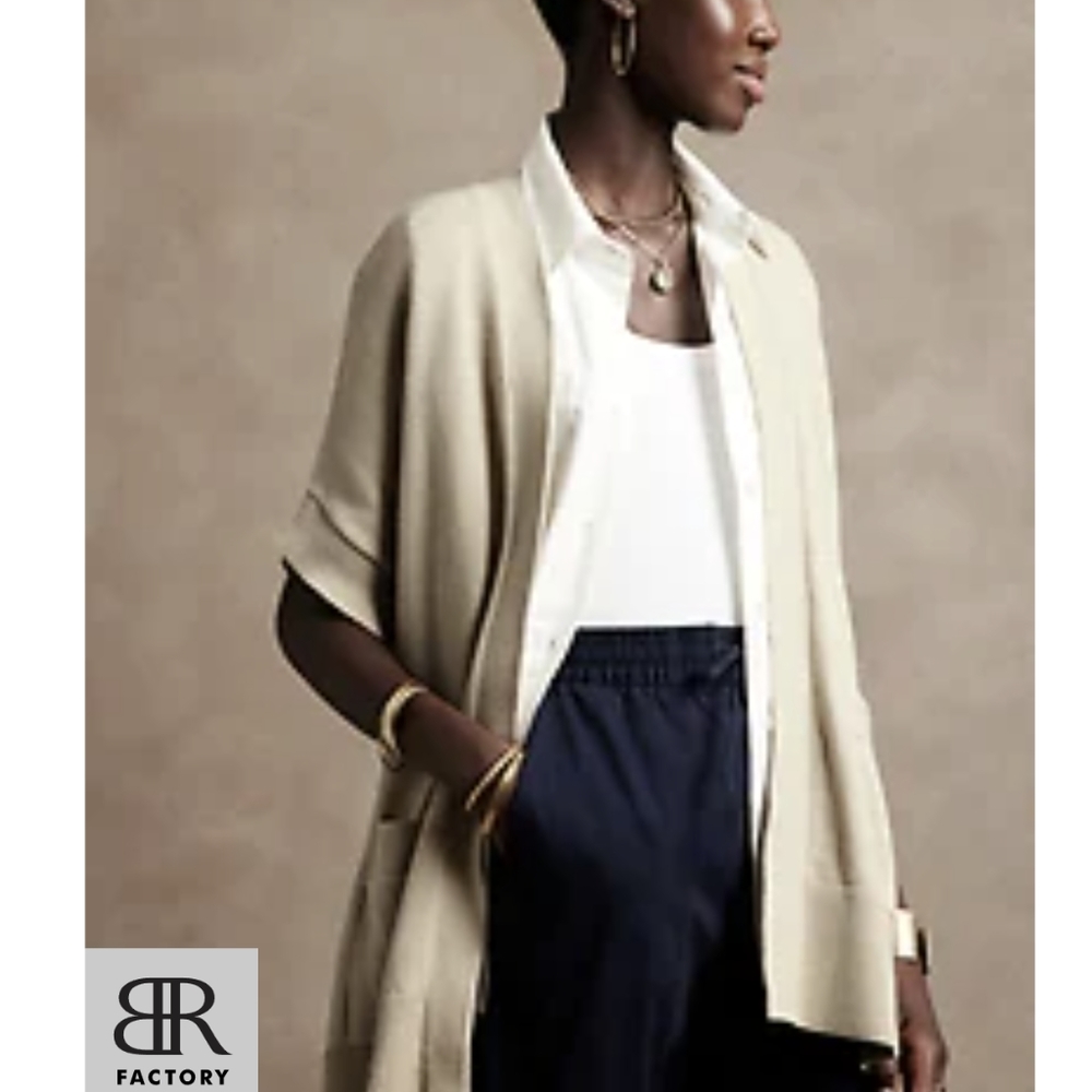 NWT Banana Republic Factory Open-Front Cardigan